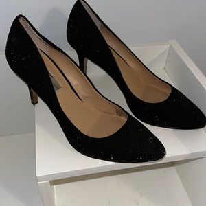 Black Sparkly Heels